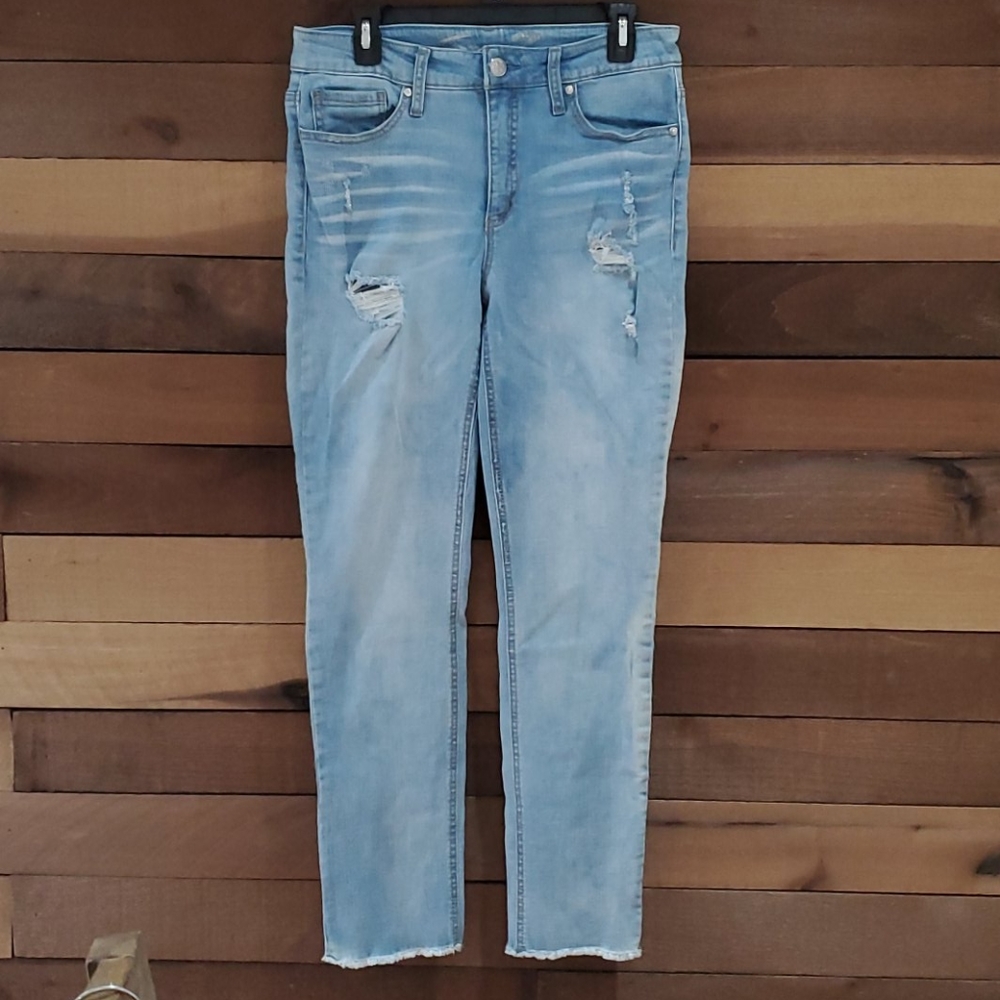 Seven7 Women Hight Rise Slim Straight Jeans
